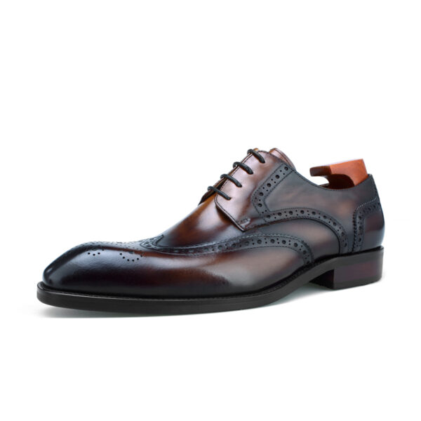 Langley Lace-up Shoe with Patina. Made-to-order F64-DH25 - Image 3