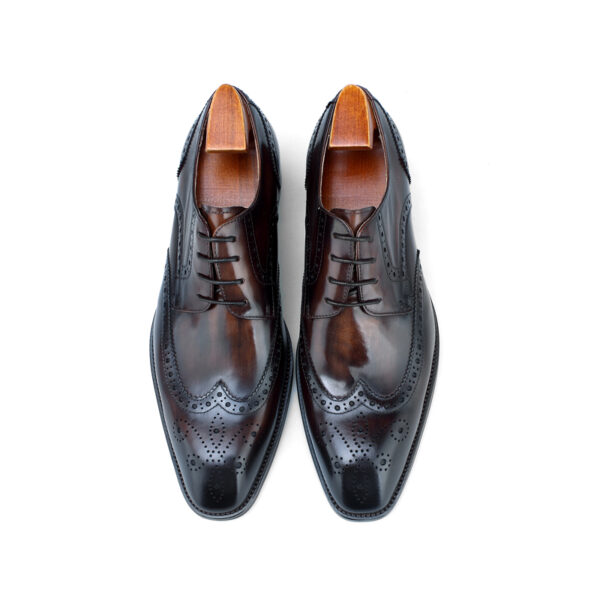 Langley Lace-up Shoe with Patina. Made-to-order F64-DH25 - Image 2