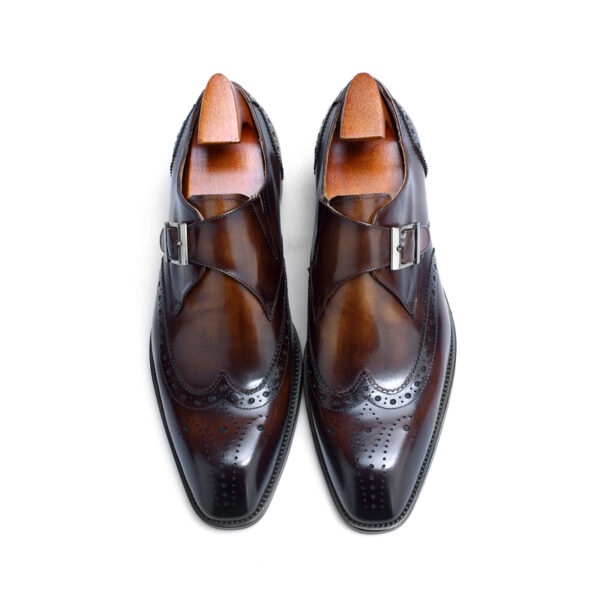 Newbury Lace-up Shoe with Patina. Made-to-order F64-KH6 - Image 4