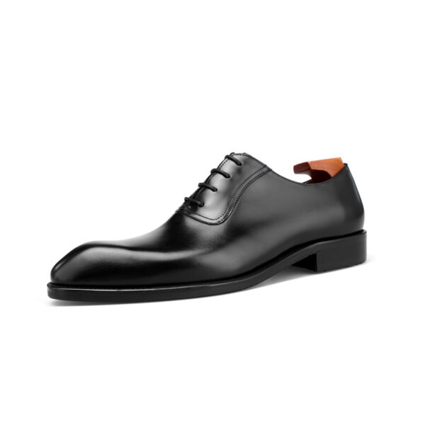 Malvern Lace-up Shoe with Patina. Made-to-order F64-NG1 - Image 5