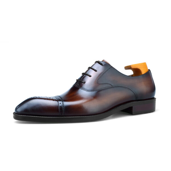 Drayton Lace-up Shoe with Patina. Made-to-order F64-SH2 - Image 3