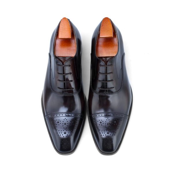 Drayton Lace-up Shoe with Patina. Made-to-order F64-SH2 - Image 2