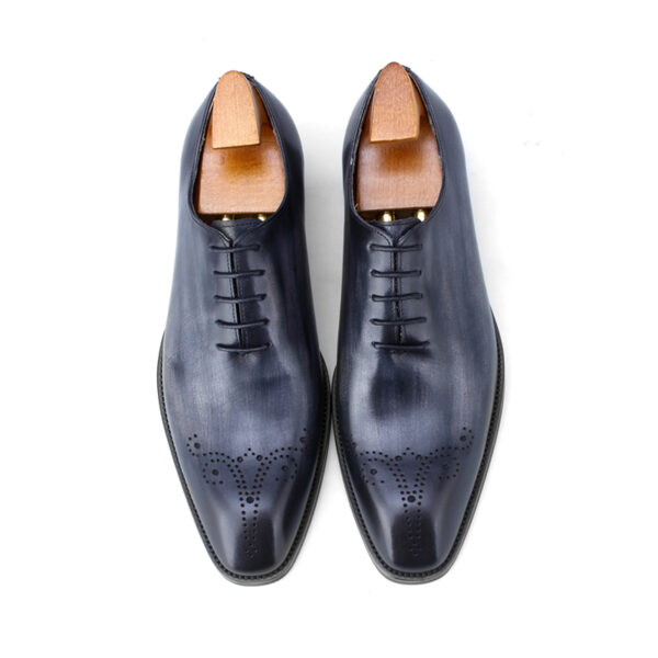Henley Lace-up Shoe with Patina. Made-to-order F64-WH5 - Image 2