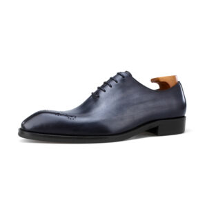 Henley Lace-up Shoe with Patina. Made-to-order F64-WH5