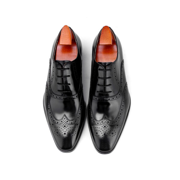 Wimbledon Lace-up Shoe with Patina. Made-to-order F8-A1H - Image 8