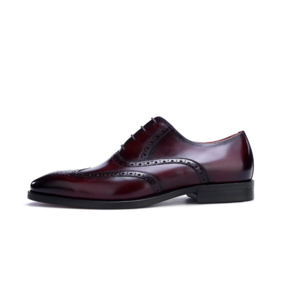Wimbledon Lace-up Shoe with Patina. Made-to-order F8-A1H - Image 2