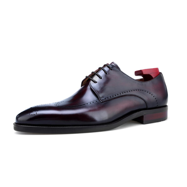 Acton Lace-up Shoe with Patina. Made-to-order F8-HD05