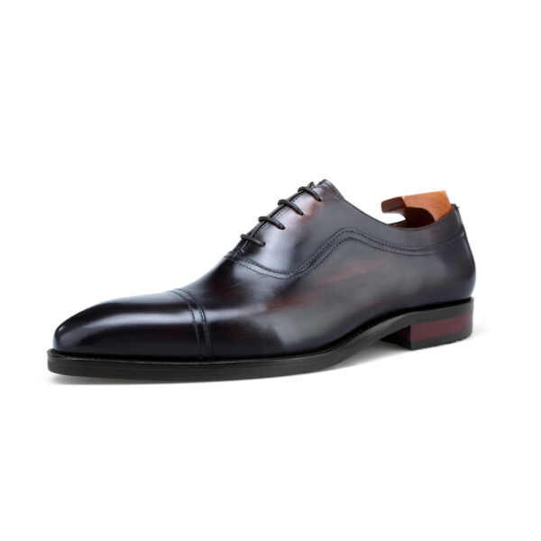 Shepherd Lace-up Shoe with Patina. Made-to-order F8-NS4 - Image 3