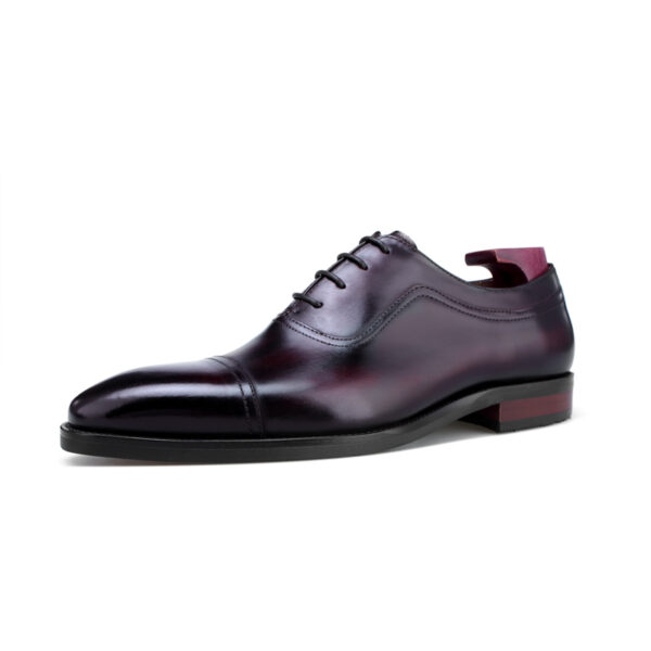 Shepherd Lace-up Shoe with Patina. Made-to-order F8-NS4 - Image 5