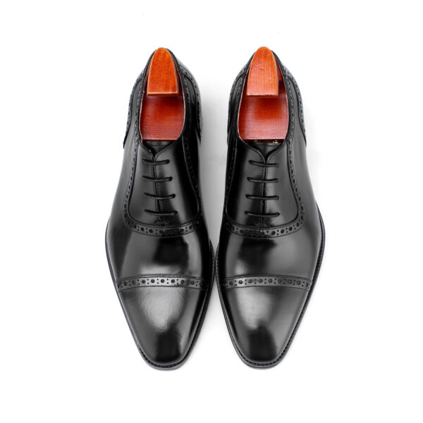 Brentford Lace-up Shoe with Patina. Made-to-order F8-NS58 - Image 12