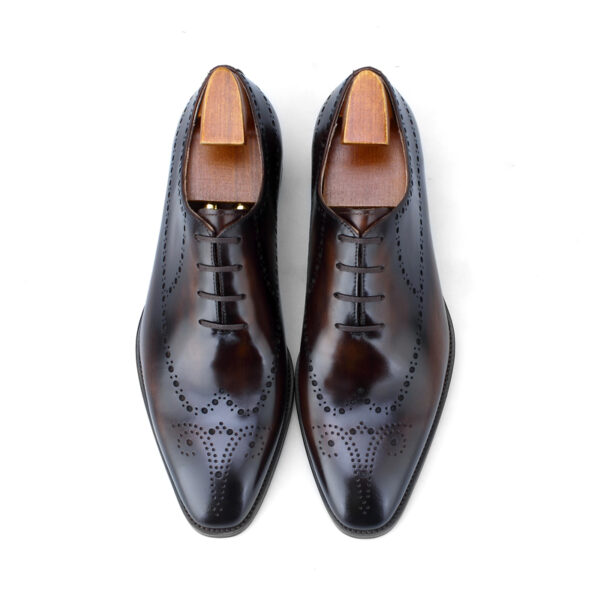Twickenham Lace-up Shoe with Patina. Made-to-order F8-W5 - Image 6