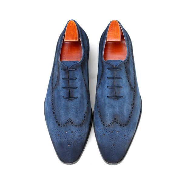 Twickenham Lace-up Shoe with Patina. Made-to-order F8-W5 - Image 2
