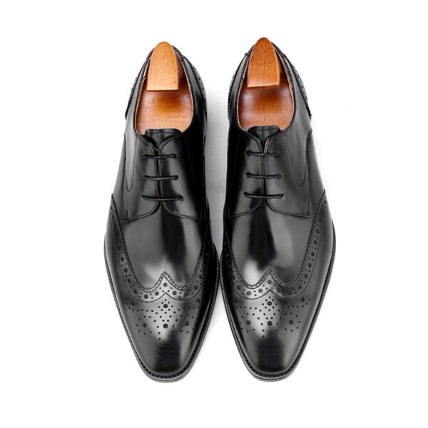 Rochester Lace-up Shoe with Patina. Made-to-order F8-XH9 - Image 6