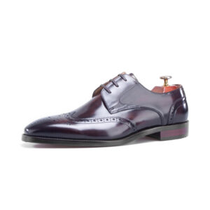 Rochester Lace-up Shoe with Patina. Made-to-order F8-XH9