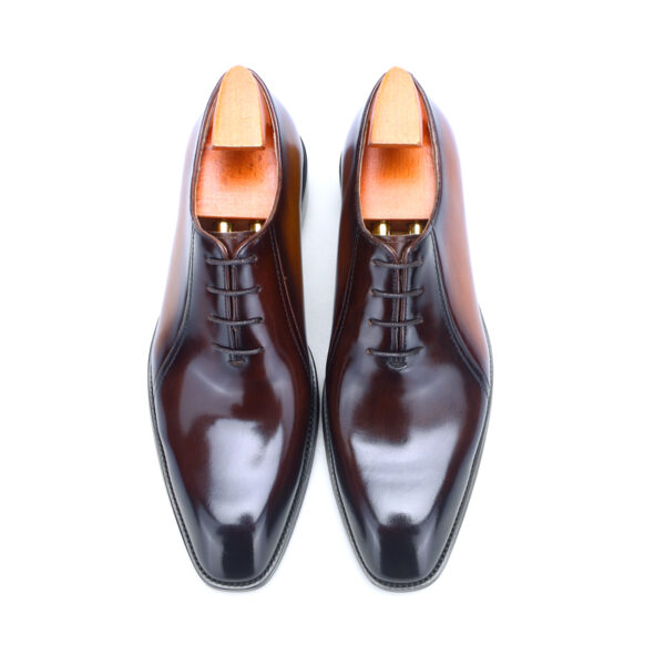 Waltham Lace-up Shoe with Patina. Made-to-order G64-B601 - Image 2