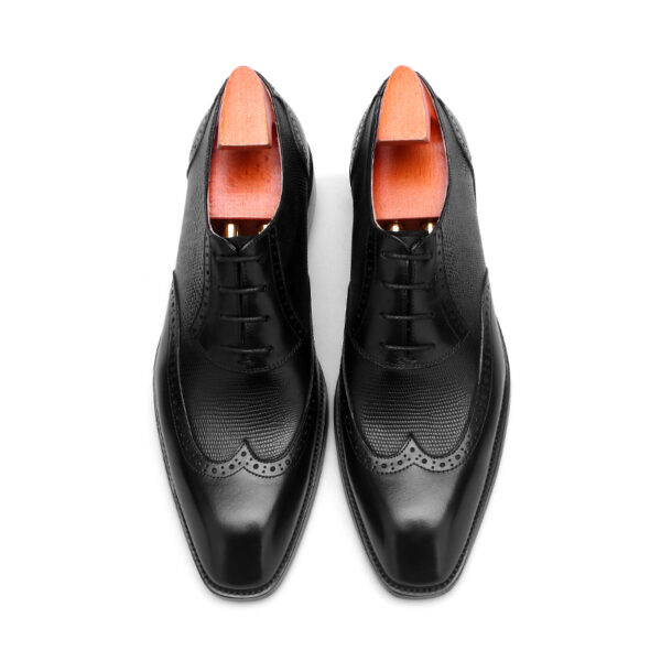 Reading Lace-up Shoe with Patina. Made-to-order G64-B603 - Image 4