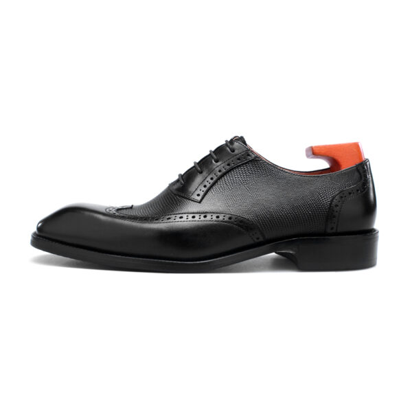 Reading Lace-up Shoe with Patina. Made-to-order G64-B603 - Image 3