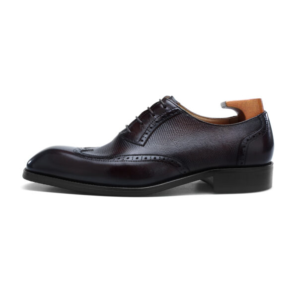Reading Lace-up Shoe with Patina. Made-to-order G64-B603