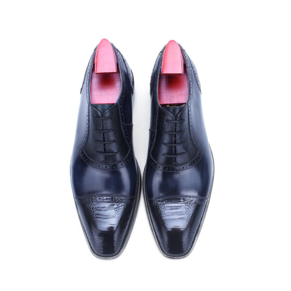 Grosvenor Lace-up Shoe with Patina. Made-to-order G64-B604 - Image 4