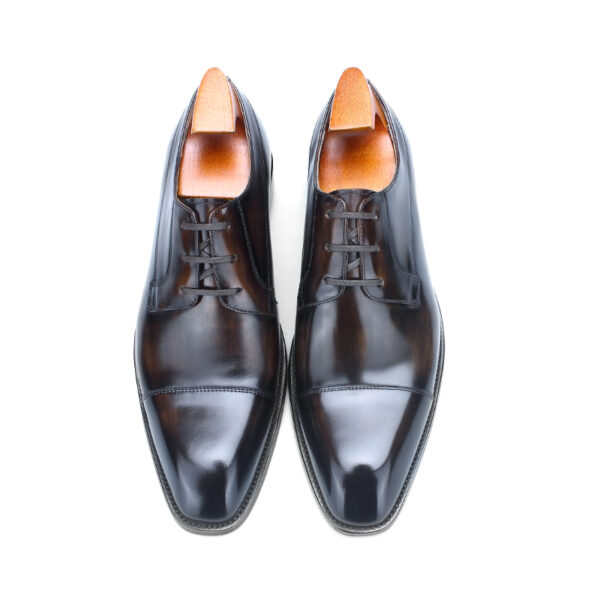 Brixton Lace-up Shoe with Patina. Made-to-order G64-B712 - Image 2