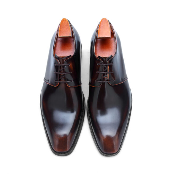 Lewisham Lace-up Shoe with Patina. Made-to-order G64-B716 - Image 2