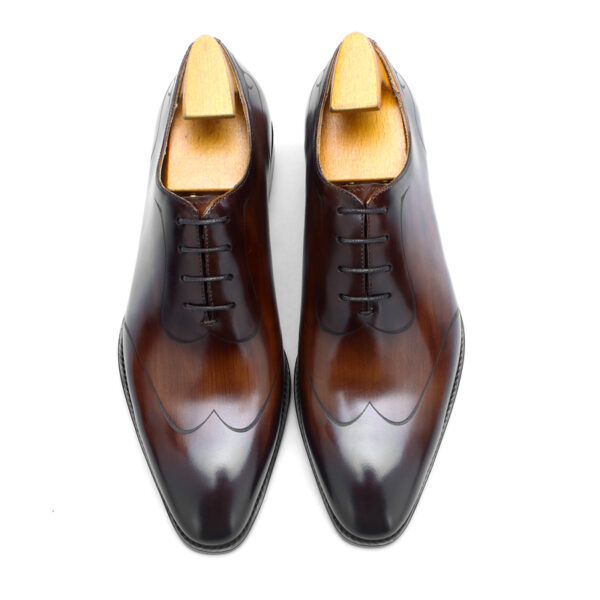 Chatsworth Lace-up Shoe with Leather Sole. Made-to-order G8-B20 - Image 2