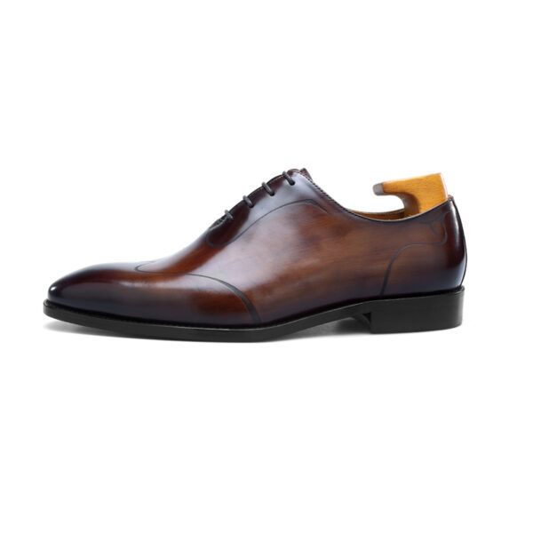 Chatsworth Lace-up Shoe with Leather Sole. Made-to-order G8-B20