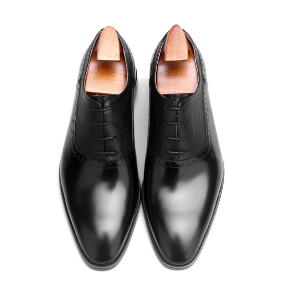 Southwark Lace-up Shoe with Patina. Made-to-order G8-B529 - Image 4