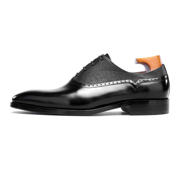 Southwark Lace-up Shoe with Patina. Made-to-order G8-B529 - Image 3