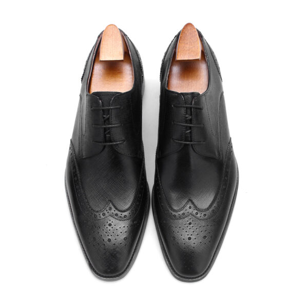Barnet Lace-up Shoe with Patina. Made-to-order G8-B530 - Image 4