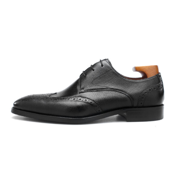 Barnet Lace-up Shoe with Patina. Made-to-order G8-B530 - Image 3