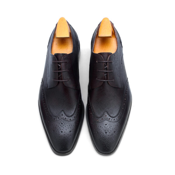 Barnet Lace-up Shoe with Patina. Made-to-order G8-B530 - Image 2