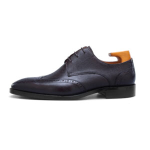 Barnet Lace-up Shoe with Patina. Made-to-order G8-B530