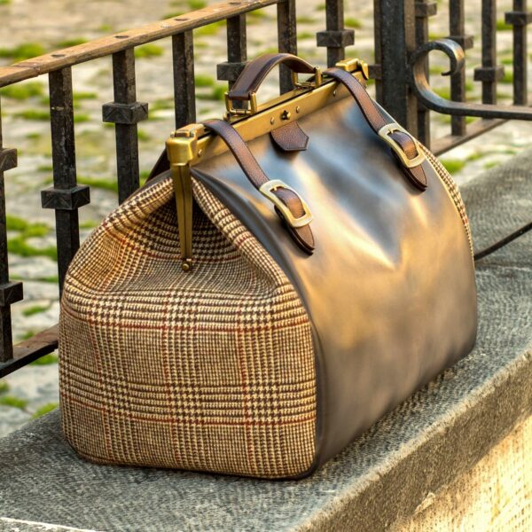 Santander Doctor’s Bag. Made in Spain. Made-to-order